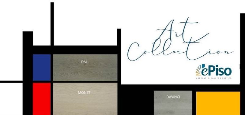 Art Collection: nova coleção de revestimento vinílico é inspirada na arte